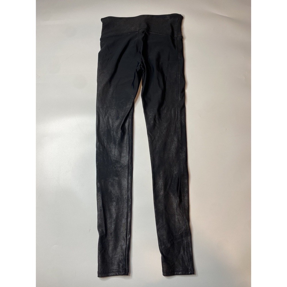 SPANX Leggings Women's Small Faux Leather Shine Compression Classic Shapewear - Picture 7 of 7